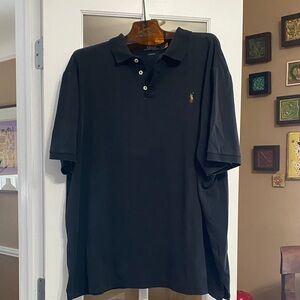 Polo by Ralph Lauren Men's Black Polo Shirt